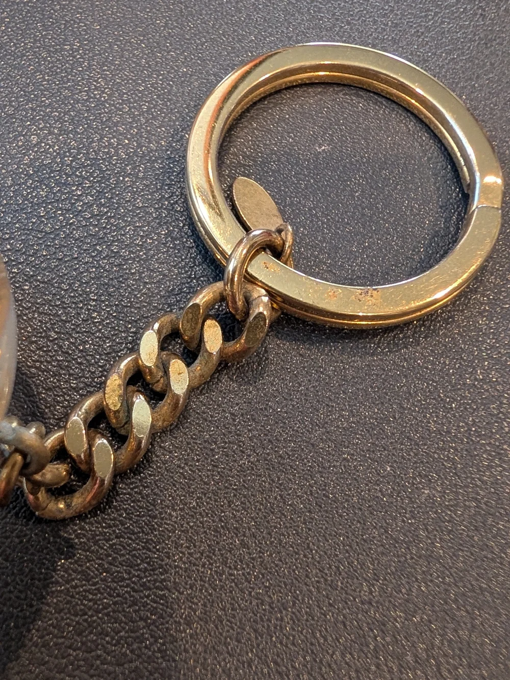 Chanel Vintage Iconic Lucite Ball Keychain